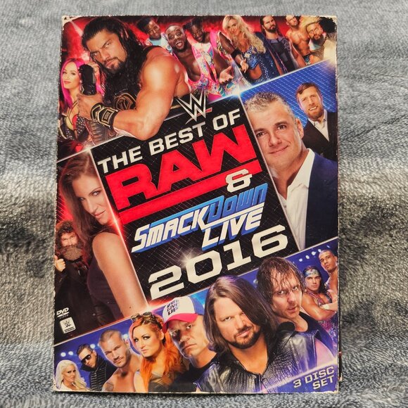 2016 The Best of RAW & Smack Down Live 3 Disc Set DVD Wresting  WWE - Picture 10 of 10
